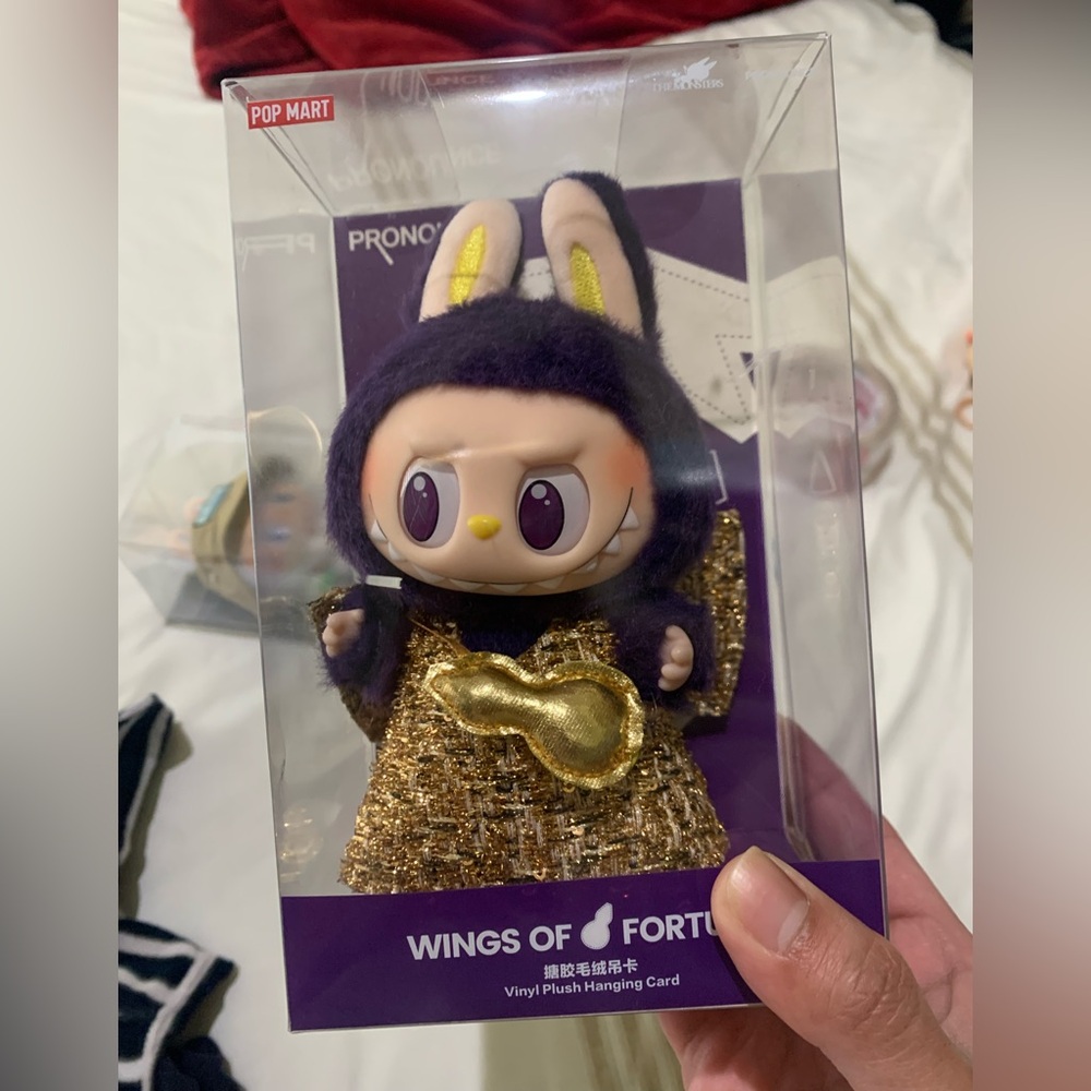 POP MART labubu monster wings of fortune